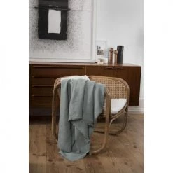 Febronie Plaids Plaid En Lin Lavé 180x260 Pistache