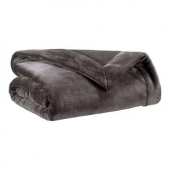 Vivaraise Plaids Plaid En Polyester Asphalte 150 X 200 -Plaids Soldes plaid en polyester asphalte 150 x 200 4