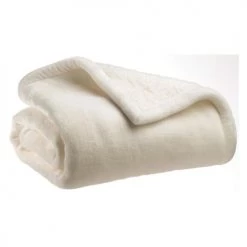 Vivaraise Plaids Plaid En Polyester Neige 130 X 160 -Plaids Soldes plaid en polyester neige 130 x 160 1