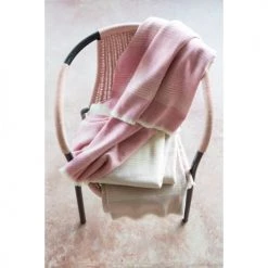 Brun De Vian-Tiran Plaids Plaid Fin Doux En Laine Corail 150x200 Cm -Plaids Soldes plaid fin doux en laine corail 150x200 cm 1