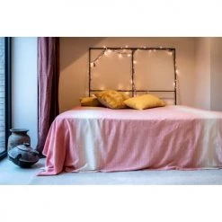 Brun De Vian-Tiran Plaids Plaid Fin Doux En Laine Corail 150x200 Cm -Plaids Soldes plaid fin doux en laine corail 150x200 cm 2