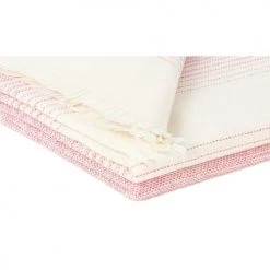 Brun De Vian-Tiran Plaids Plaid Fin Doux En Laine Rose Pâle 150x200 Cm -Plaids Soldes plaid fin doux en laine rose pale 150x200 cm 2