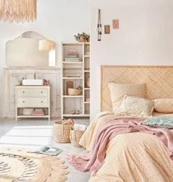 Maisons Du Monde Plaids Plaid Gratté Vieux Rose à Franges 150x200 -Plaids Soldes plaid gratte vieux rose a franges 150x200 1000 2 1 222549 5