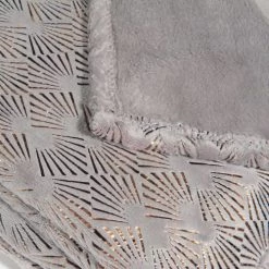 Maisons Du Monde Plaids Plaid Gris 150x230 -Plaids Soldes plaid gris 150x230 1000 5 35 161862 3