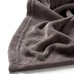 Dutch Decor Plaids Plaid Gris Fleece 150x200 Cm Uni -Plaids Soldes plaid gris fleece 150x200 cm uni 10