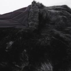 Maisons Du Monde Plaids Plaid Imitation Fourrure Noire -Plaids Soldes plaid imitation fourrure noire 1000 4 12 210260 3