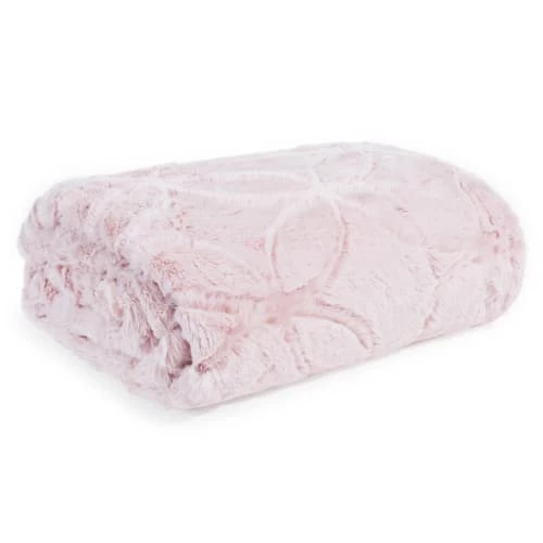 Maisons Du Monde Plaids Plaid Imitation Fourrure Rose 130x170 3 Maisons Du Monde Plaids Plaid Imitation Fourrure Rose 130x170