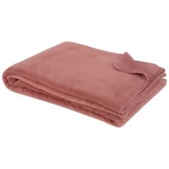 Maisons Du Monde Plaids Plaid Imitation Fourrure Rose 150x230 -Plaids Soldes plaid imitation fourrure rose 150x230 1000 6 14 226990 3