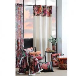 Lovely Casa Plaids Plaid Imprimé Polyester Multicolore 160x130cm -Plaids Soldes plaid imprime polyester multicolore 160x130cm 3