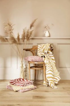 Magma Plaids Plaid Jacquard Rouille 180x140cm