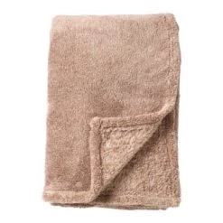 Dutch Decor Plaids Plaid Marron Fleece 140x180 Cm Uni -Plaids Soldes plaid marron fleece 140x180 cm uni 3