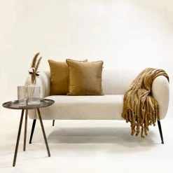 Dutch Decor Plaids Plaid Marron Fleece 150x200 Cm Uni -Plaids Soldes plaid marron fleece 150x200 cm uni 20