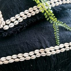 My Bliss Home Plaids Plaid Noir En Coton 200x140 Cm -Plaids Soldes plaid noir en coton 200x140 cm 5