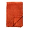 Dutch Decor Plaids Plaid Orange Fleece 150x200 Cm Uni -Plaids Soldes plaid orange fleece 150x200 cm uni 4