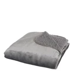 In The Mood Plaids Plaid Polaire Beige 200x150 -Plaids Soldes plaid polaire anthracite 200x150 1