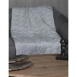 Sensei Maison Plaids Plaid Polaire Matelassé Glacier 130x170 Cm -Plaids Soldes plaid polaire matelasse glacier 130x170 cm 2