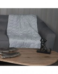 Sensei Maison Plaids Plaid Polaire Matelassé Glacier 130x170 Cm -Plaids Soldes plaid polaire matelasse glacier 130x170 cm 3