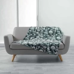 Douceur D'Intérieur Plaids Plaid Polyester Kaki 125x150cm