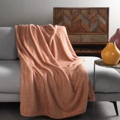 Dutch Decor Plaids Plaid Rose Fleece 150x200 Cm Avec Motif -Plaids Soldes plaid rose fleece 150x200 cm avec motif 6