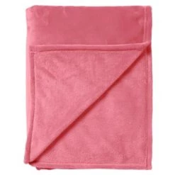 Dutch Decor Plaids Plaid Noir Fleece 150x200 Cm Uni -Plaids Soldes plaid rose fleece 150x200 cm uni 2