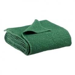 Vivaraise Plaids Plaid Stonewashed En Coton épicéa 140 X 200