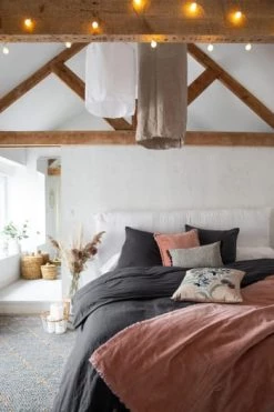 Vivaraise Plaids Plaid Uni En Coton Caramel 135 X 200 -Plaids Soldes plaid uni en coton pink 135 x 200