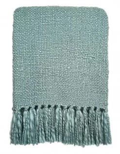 Malagoon Plaids Plaid Uni Vert Lac 125x150 -Plaids Soldes plaid uni vert lac 125x150 6