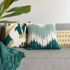 Malagoon Plaids Plaid Uni Vert Lac 125x150 -Plaids Soldes plaid uni vert lac 125x150 7