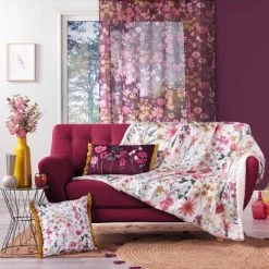 Douceur D'Intérieur Plaids Plaid Velours Sherpa 125x150cm -Plaids Soldes plaid velours sherpa 125x150cm 5