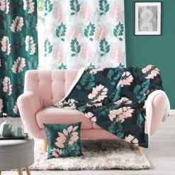 Douceur D'Intérieur Plaids Plaid Velours Sherpa émeraude 125x150cm -Plaids Soldes plaid velours sherpa emeraude 125x150cm 3