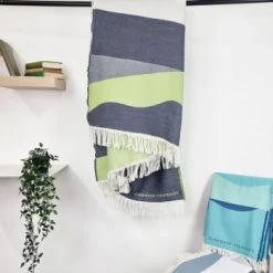 Garnier Thiebaut Plaids Plaid Vert 130x170 -Plaids Soldes plaid vert 130x170 4