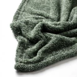 Dutch Decor Plaids Plaid Vert Fleece 140x180 Cm Uni -Plaids Soldes plaid vert fleece 140x180 cm uni 3