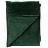 Dutch Decor Plaids Plaid Vert Fleece 150x200 Cm Uni -Plaids Soldes plaid vert fleece 150x200 cm uni