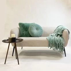 Dutch Decor Plaids Plaid Vert Fleece 150x200 Cm Uni -Plaids Soldes plaid vert fleece 150x200 cm uni 36