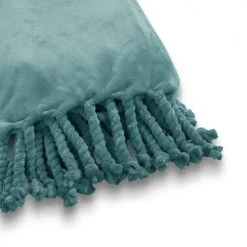 Dutch Decor Plaids Plaid Vert Fleece 150x200 Cm Uni -Plaids Soldes plaid vert fleece 150x200 cm uni 40