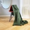 Malagoon Plaids Plaid Vert Jungle Marbré 125x150 -Plaids Soldes plaid vert jungle marbre 125x150 1