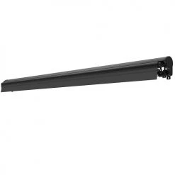 RED DECO Panneaux Et Stores Japonais Store Banne Motorisé 3x2m Aluminium Gris Lambrequin Enroulable -Plaids Soldes store banne motorise 3x2m aluminium gris lambrequin enroulable 4