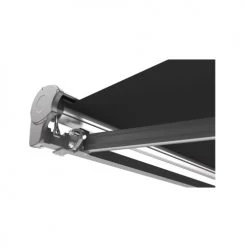 RED DECO Rideaux Et Voilages Store Banne Motorisé LED 3x2.5m Aluminium Gris Avec Télécommande -Plaids Soldes store banne motorise led 3x2 5m aluminium gris avec telecommande 2