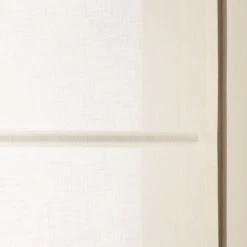 Madura Rideaux Et Voilages Store Bateau 45x220 Cm Blanc Pur En Lin -Plaids Soldes store bateau 45x220 cm blanc pur en lin 3