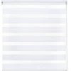 Easydeco Rideaux Et Voilages Store Enrouleur Jour Et Nuit - Blanc - 180 X 250 Cm -Plaids Soldes store enrouleur jour et nuit blanc 180 x 250 cm