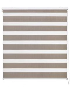 Easydeco Rideaux Et Voilages Store Enrouleur Jour Et Nuit - Blanc - 120 X 250 Cm -Plaids Soldes store enrouleur jour et nuit gris 120 x 250 cm 5