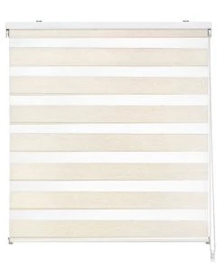 Easydeco Rideaux Et Voilages Store Enrouleur Jour Et Nuit - Lin - 90 X 175 Cm