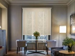 Easydeco Rideaux Et Voilages Store Enrouleur Translucide - Beige - 180 X 250 Cm -Plaids Soldes store enrouleur translucide beige 180 x 250 cm 2