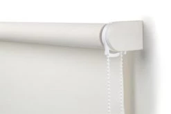 Easydeco Rideaux Et Voilages Store Enrouleur Voile Screen - Blanc - 105 X 250 Cm -Plaids Soldes store enrouleur voile screen blanc 105 x 250 cm 1