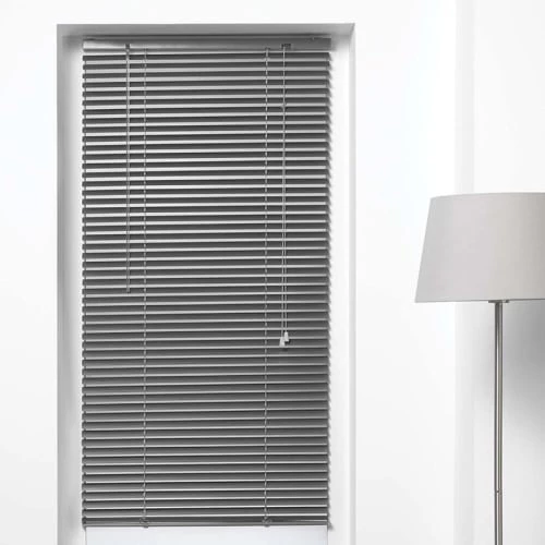 Store D'intérieur Panneaux Et Stores Japonais Store Vénitien à Lamelles Aluminium Anthracite 130x60cm 4 Store D'intérieur Panneaux Et Stores Japonais Store Vénitien à Lamelles Aluminium Anthracite 130x60cm – Image 2