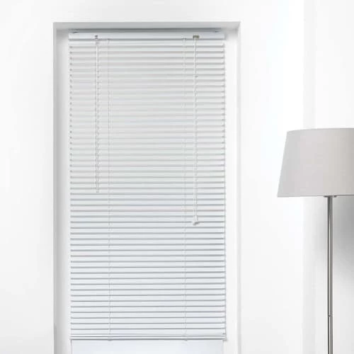 Store D'intérieur Panneaux Et Stores Japonais Store Vénitien à Lamelles Aluminium Blanc 130x60cm 4 Store D'intérieur Panneaux Et Stores Japonais Store Vénitien à Lamelles Aluminium Blanc 130x60cm – Image 2