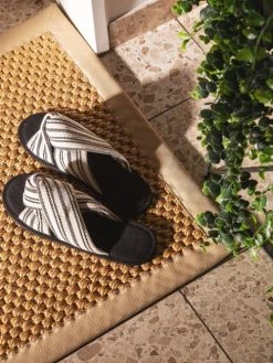 Benuta Paillassons Tapis Sisal Beige 60x90 -Plaids Soldes tapis sisal beige 60x90 4