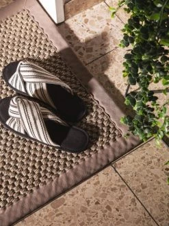 Benuta Paillassons Tapis Sisal Gris 40x60 -Plaids Soldes tapis sisal gris 40x60 3